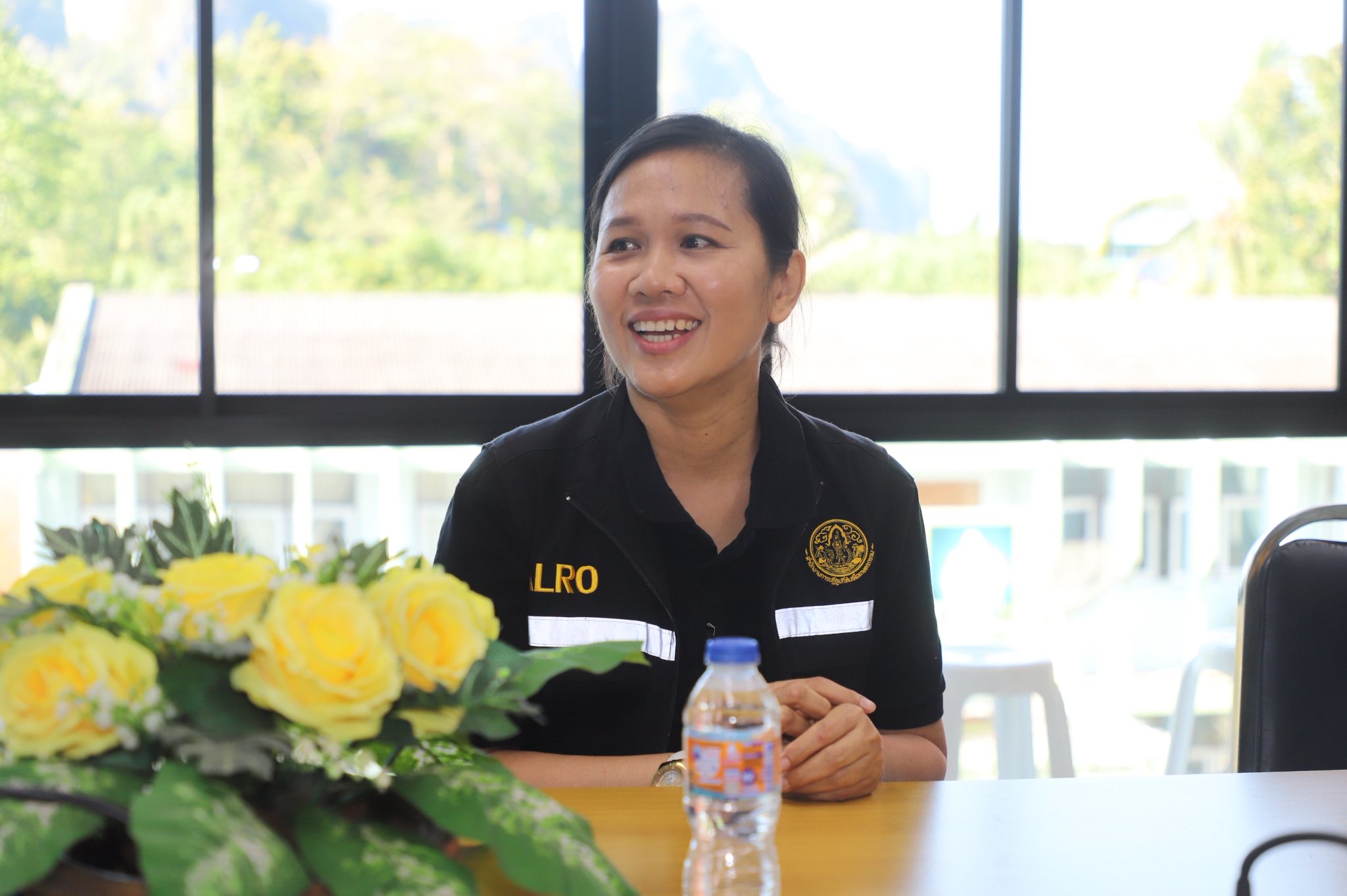 title - เลขาฯ ส.ป.ก. ลงพื้นที่ตรวจเยี่ยม พร้อมให้กำลังใจเจ้าหน้าที่ ส.ป.ก.กระบี่